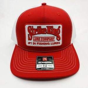 Strike King Red and White Trucker Hat